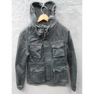 ROGUE STATE Military Field Style Hooded Jacket Women's Small